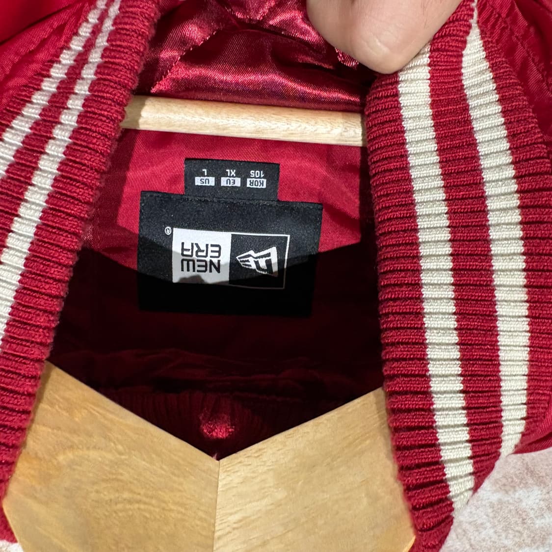 뉴에라 BOSTON 보스턴 빈티지 바시티 자켓 상품이미지6