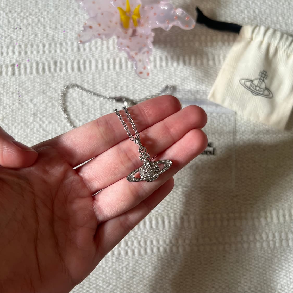 비비안웨스트우드 미니 바스 릴리프 네크리스 상품이미지4