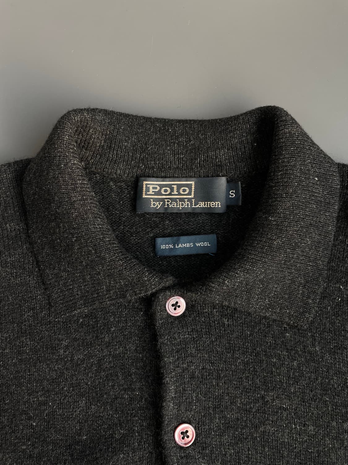 [S] 폴로 랄프로렌 자수로고 램스울 카라 니트 스웨터 상품이미지7