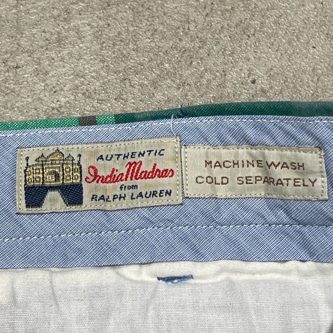 폴로 랄프로렌 체크 하프팬츠 s10783 상품이미지5