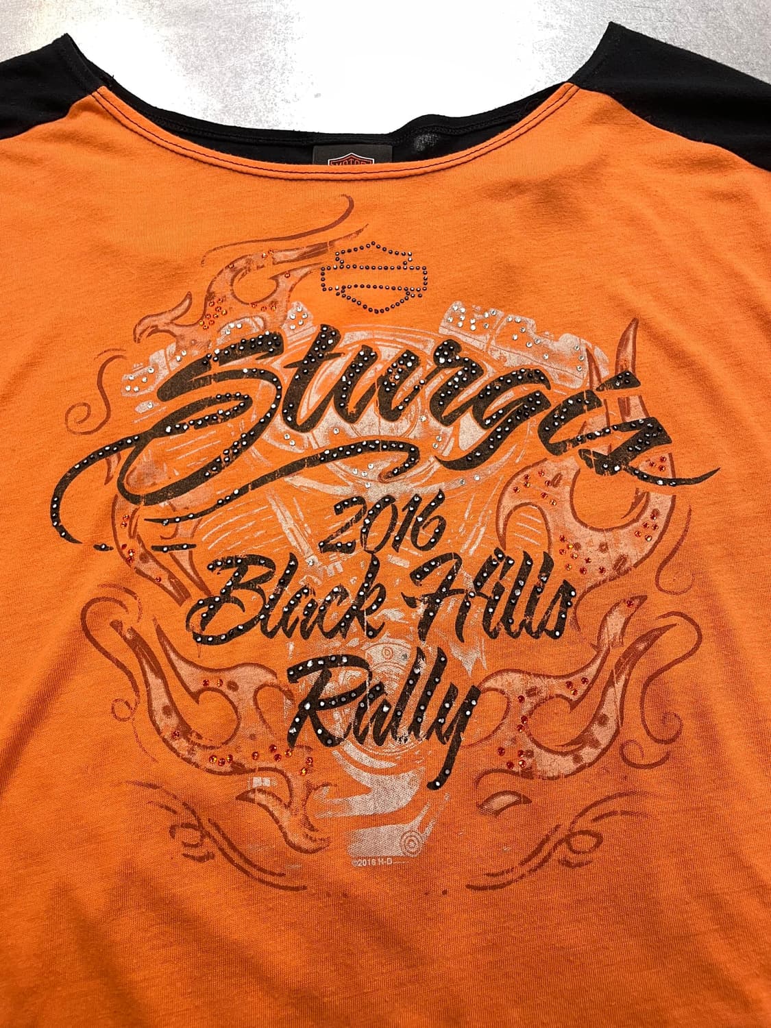 (M) USA Harley Davidson 할리 큐빅 반팔티 상품이미지6