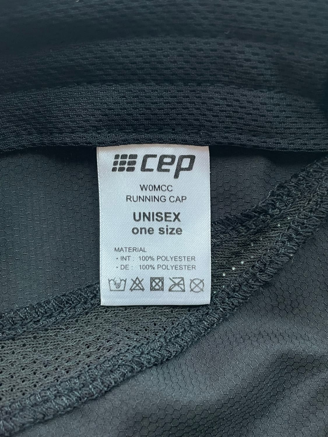 CEP 폴더블 러닝 캡 (블랙) 상품이미지4