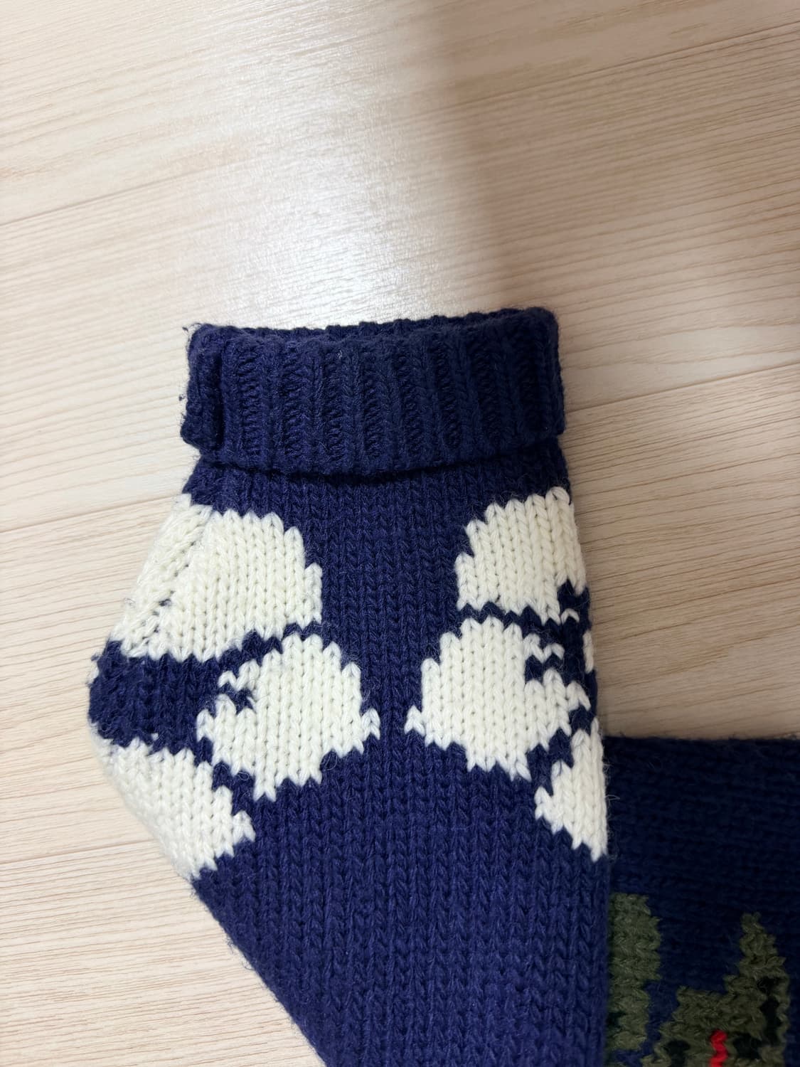 팔라스 데몬 코위찬 니트 블루 상품이미지5