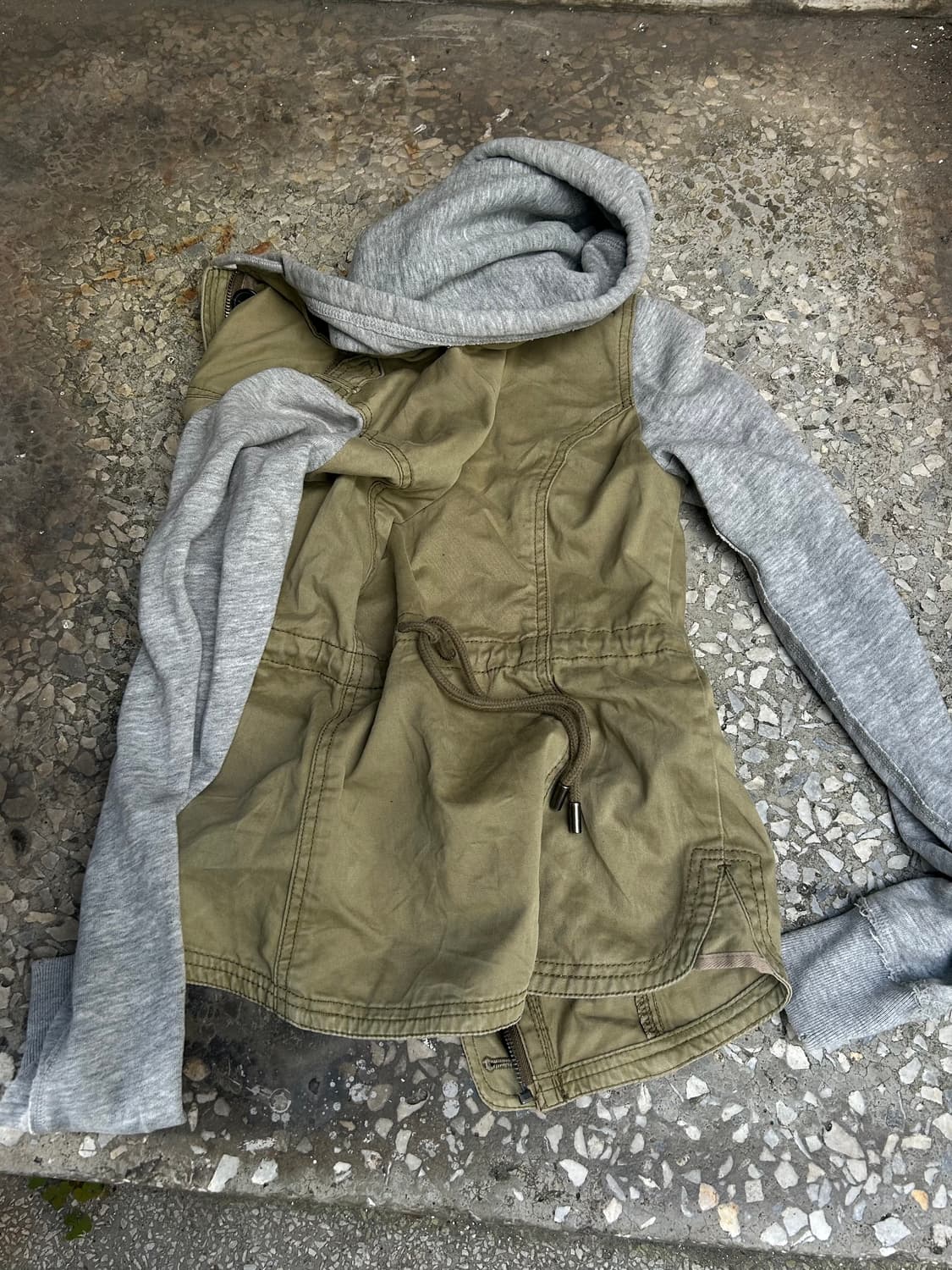 *rare* 2000s 아베크롬비 야상 멀티포켓 후드집업 상품이미지2