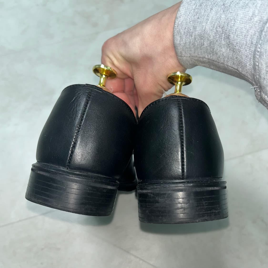 255 독일군 가죽 단화 서비스 슈즈 상품이미지6