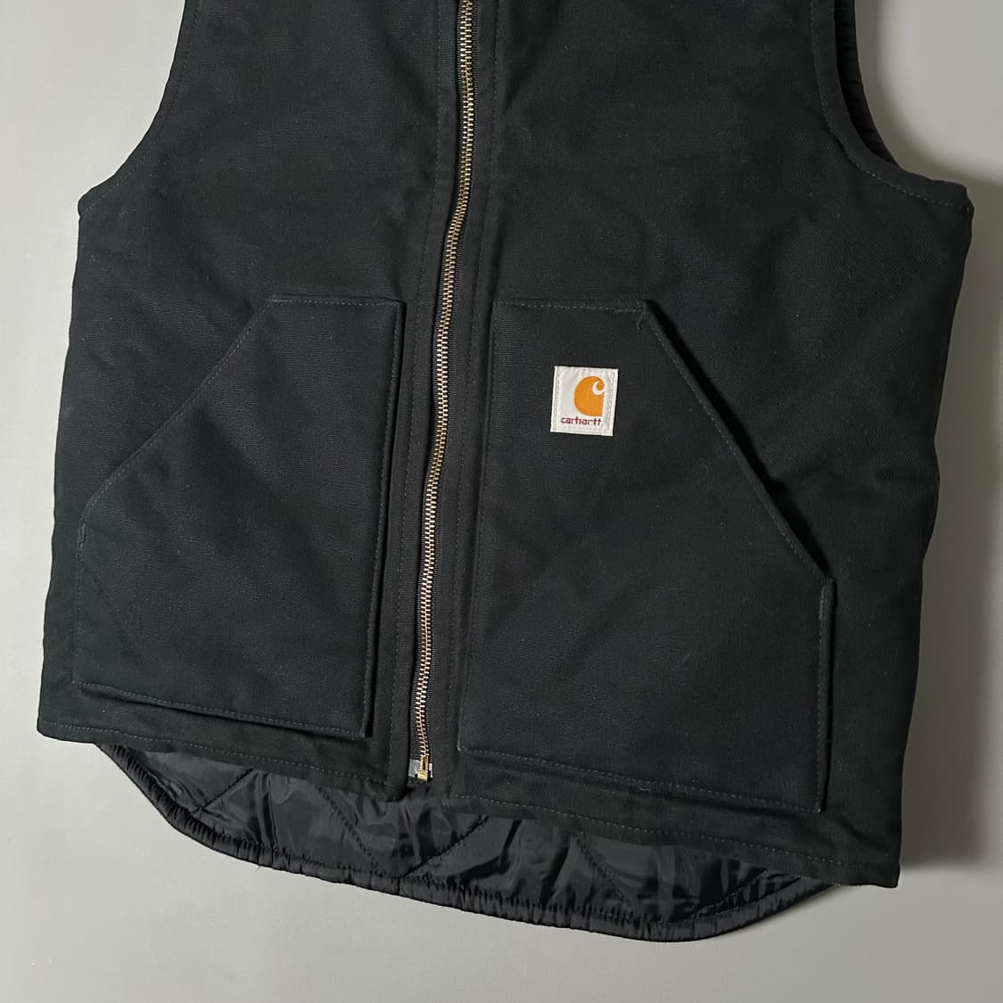 칼하트 워크 베스트 조끼 블랙 S 실측 M [011906] 상품이미지3