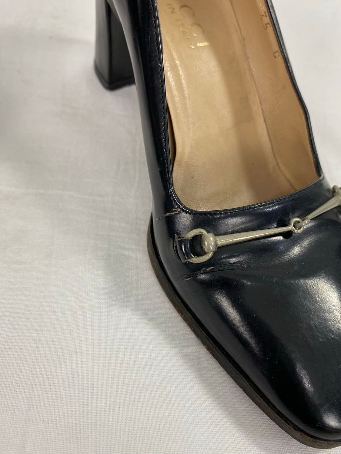 GUCCI 구찌 홀스빗 펌프스 힐 35 상품이미지7