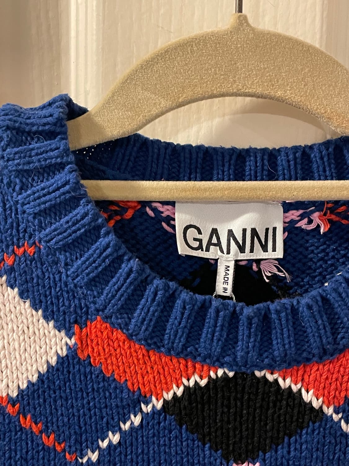 가니 니트 베스트_XS 상품이미지3