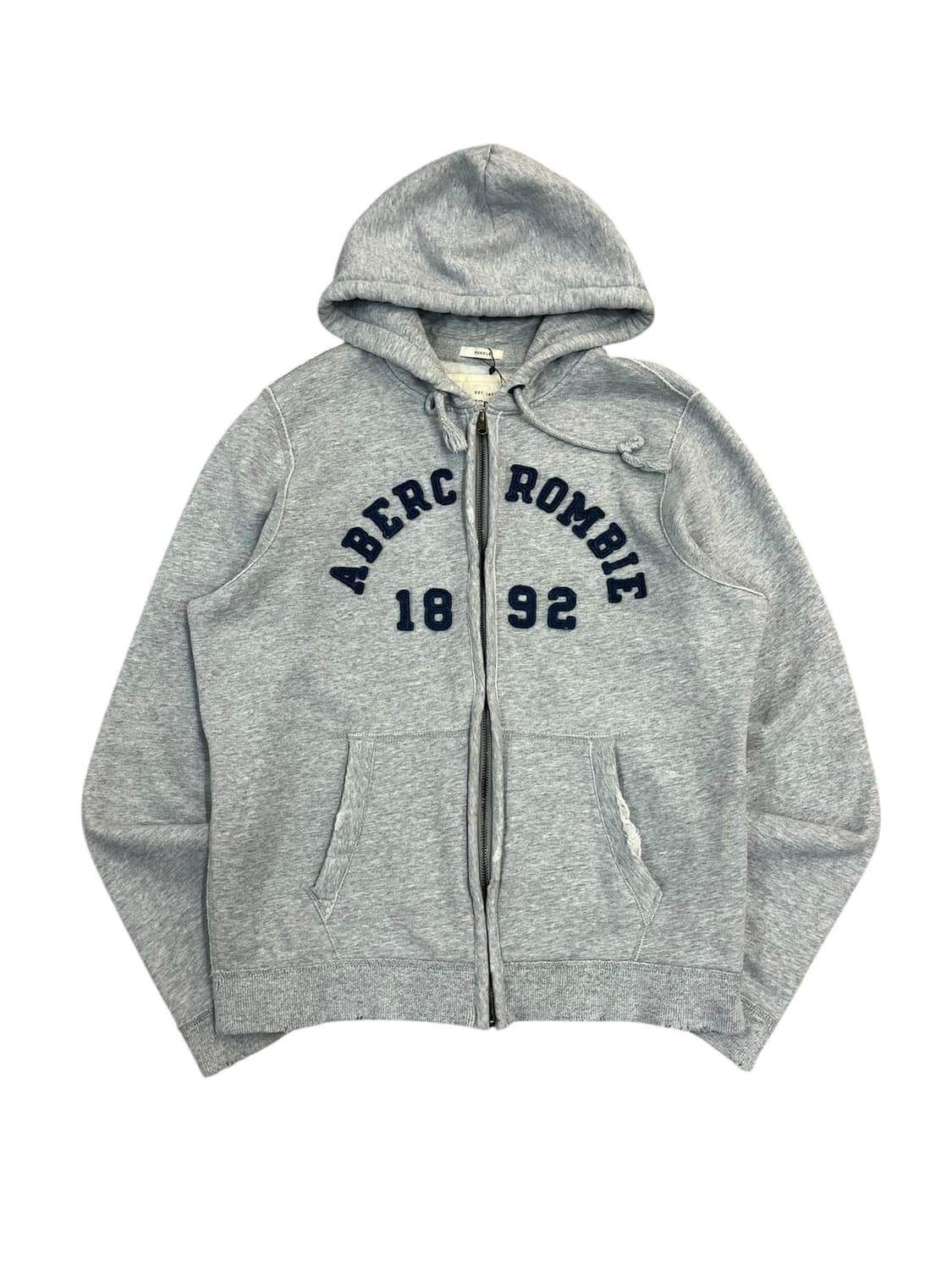 아베크롬비 기모 후드집업 그레이 2XL #csz3959 상품이미지3