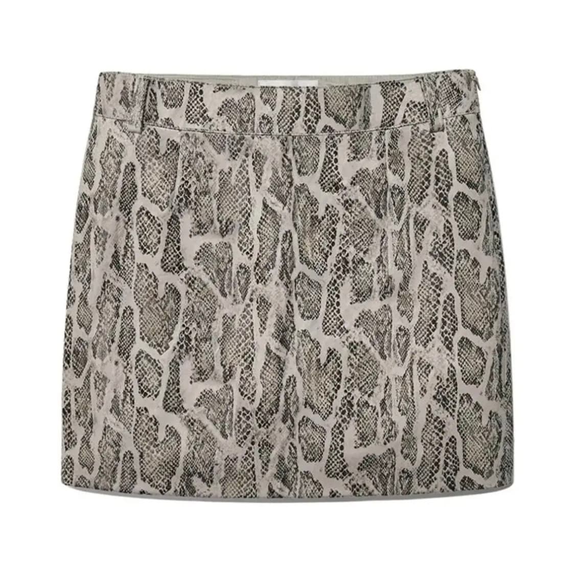 키르시 H라인 스커트 파이톤 상품이미지1