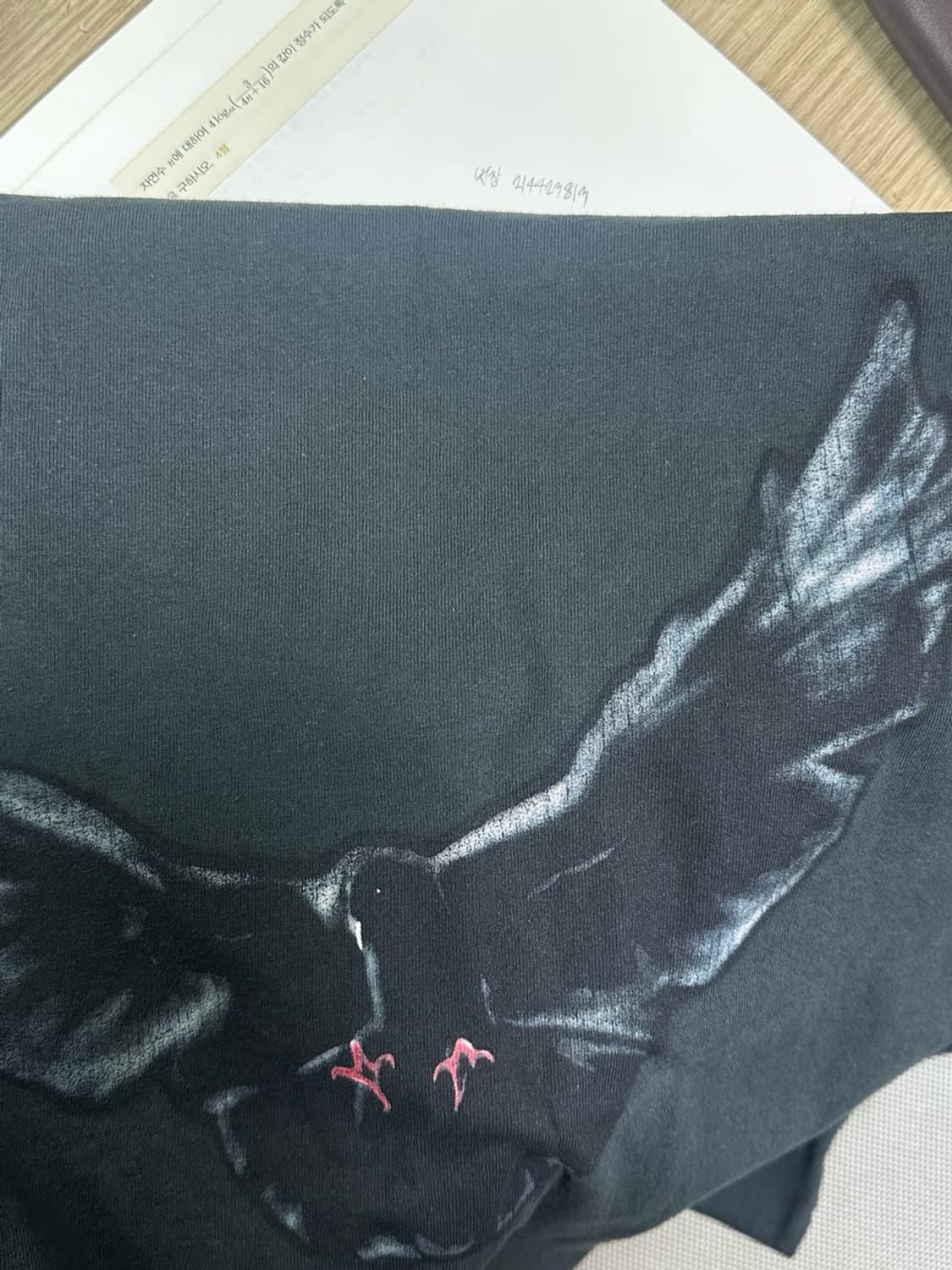 이지갭 도브 롱슬리브 발렌시아가 티셔츠 블랙 yeezy gap 상품이미지5