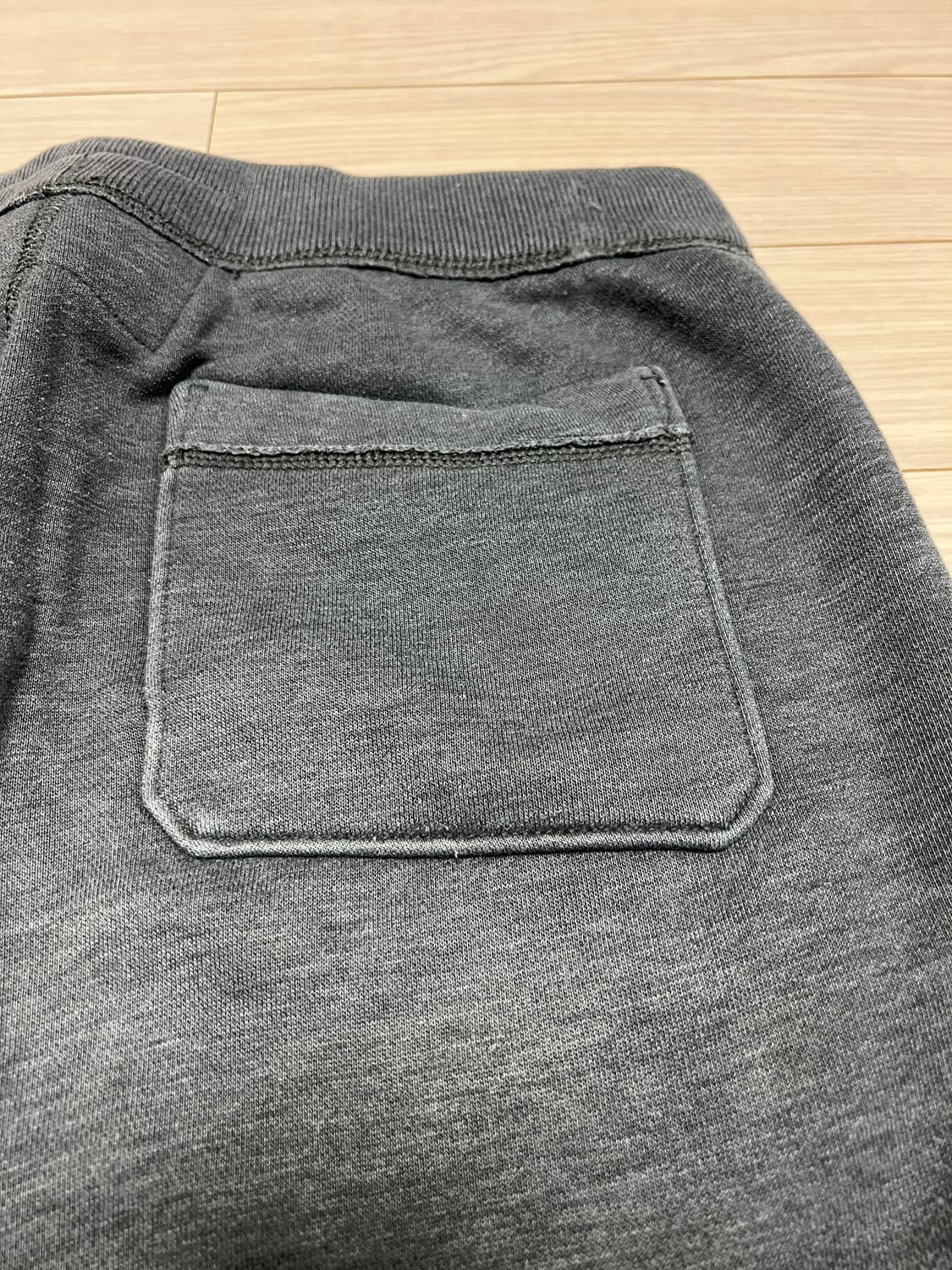 아베크롬비 & 피치 로고 스웻 조거 팬츠 / 차콜그레이 상품이미지6