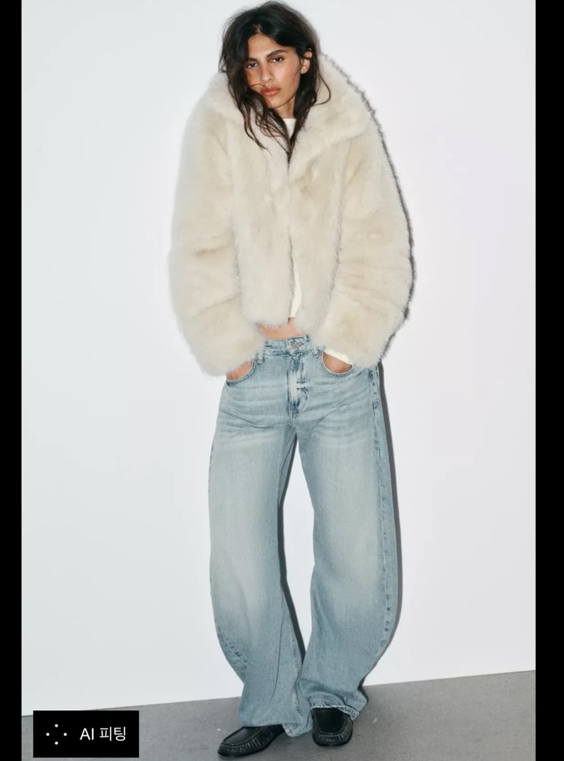 [새상품] 자라 숏퍼코트 퍼자켓M사이즈 5320/725/721 상품이미지1