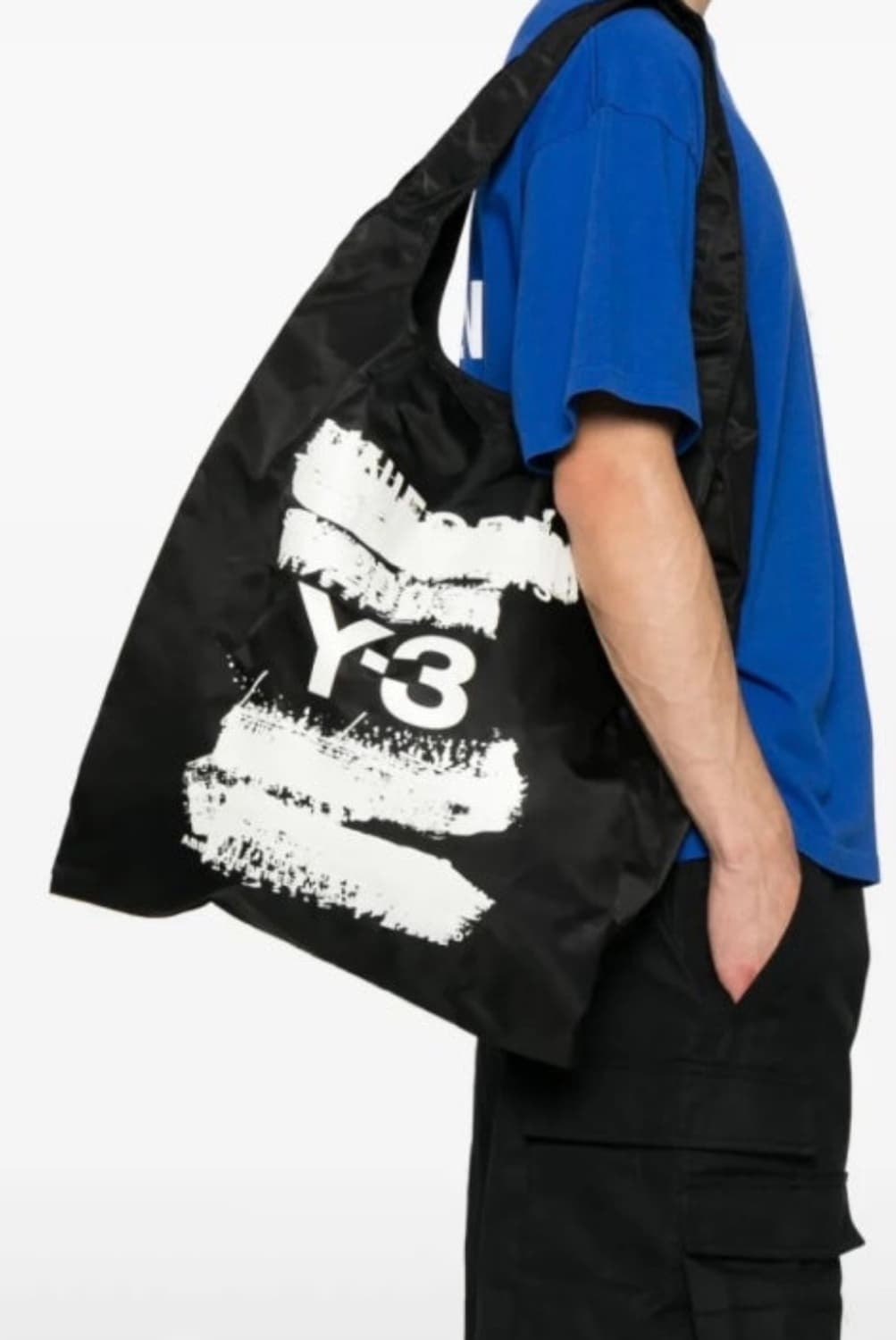Y-3 로고 프린팅 나일론 토트백 상품이미지3