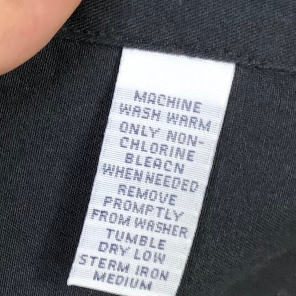 105 폴로 블랙 솔리드코튼 셔츠 상품이미지4