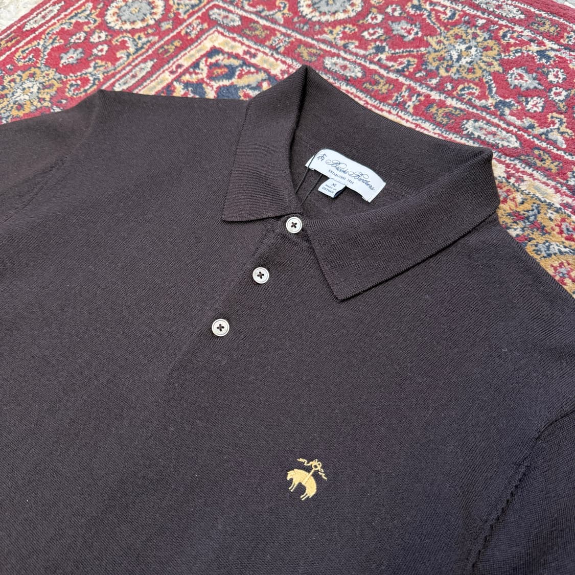 브룩스 브라더스 울 카라 니트 [ 100-105 ] 상품이미지2