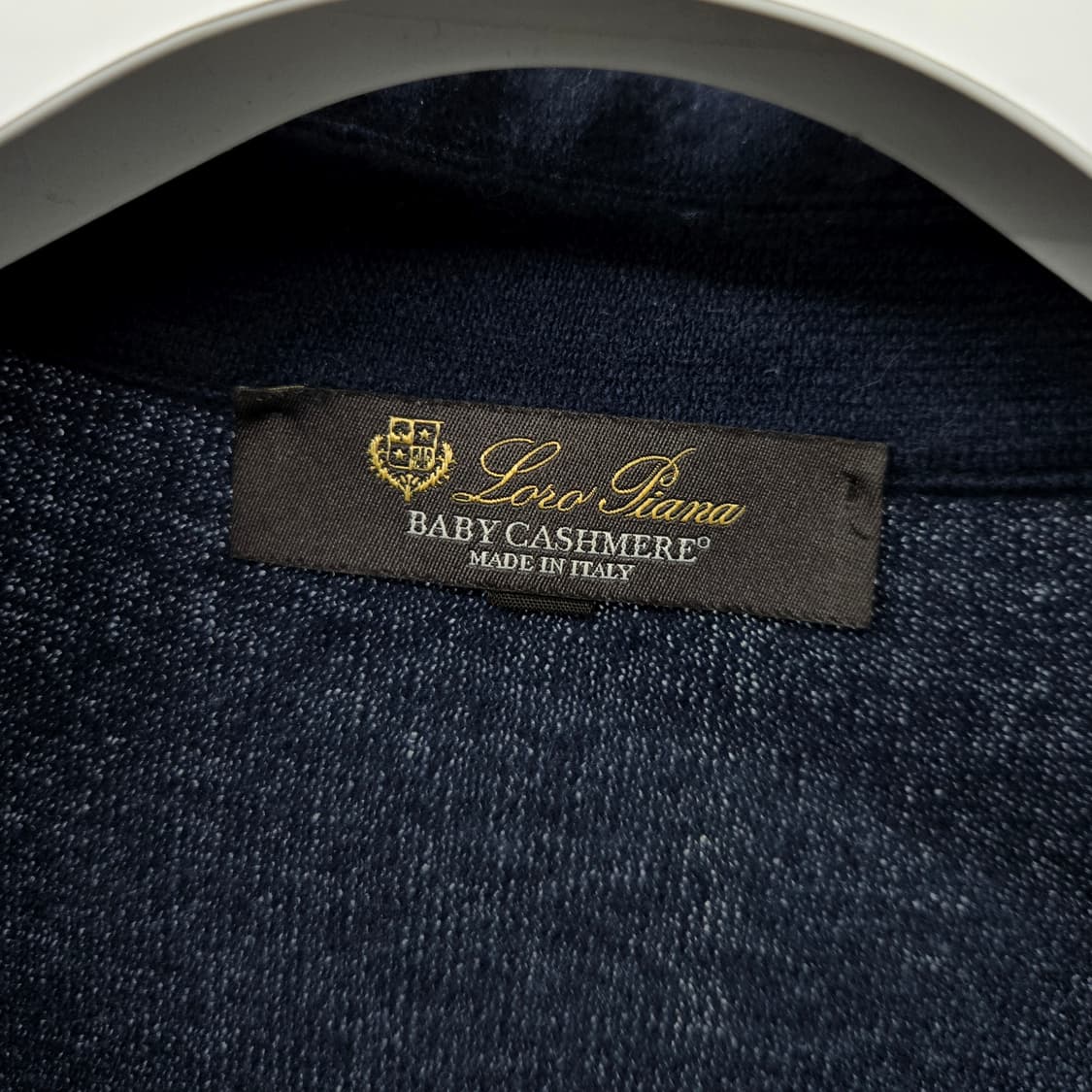 빅사이즈62 / 로로피아나 베이비캐시미어 카라 니트 상품이미지3