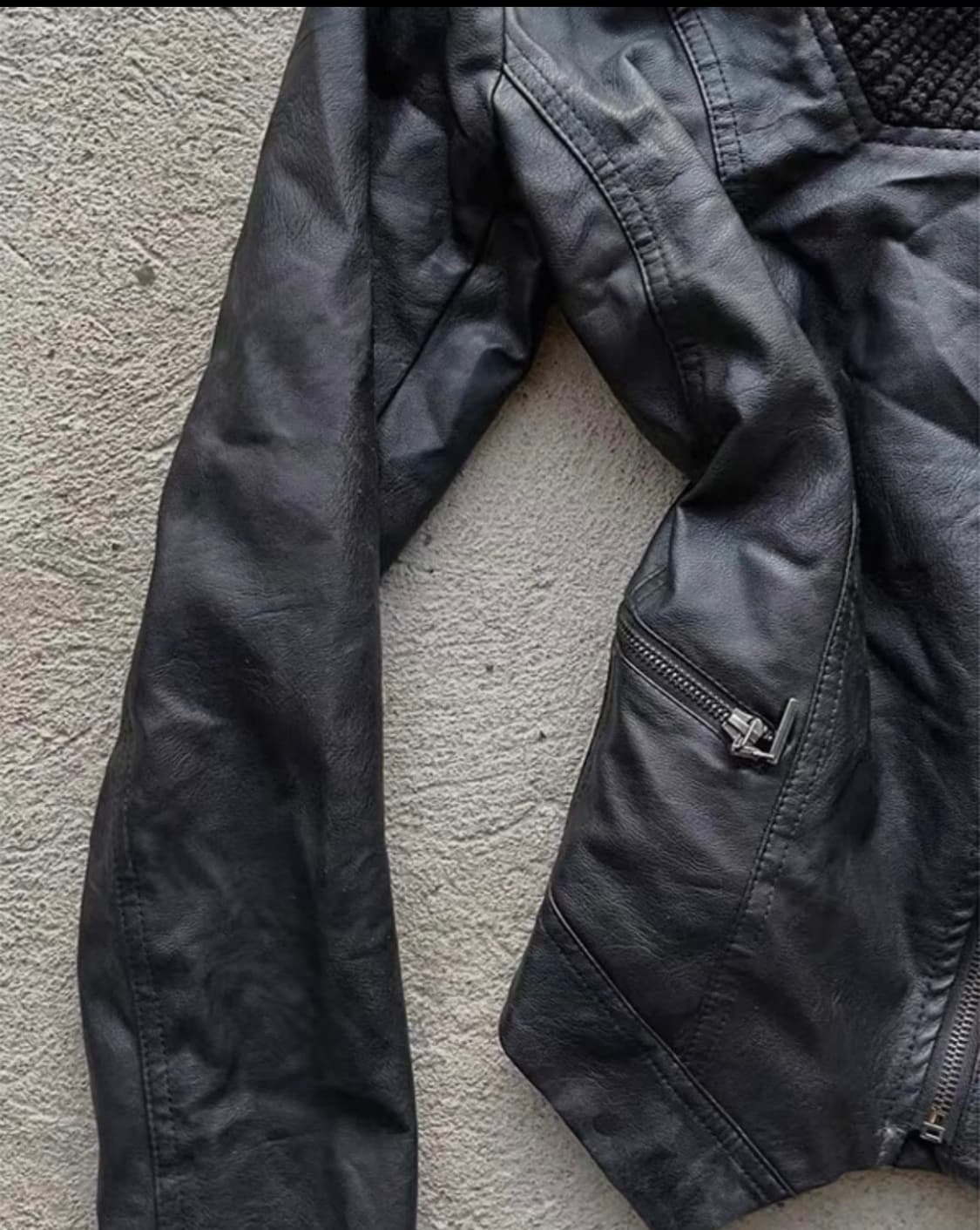 오피움 레더자켓 상품이미지3