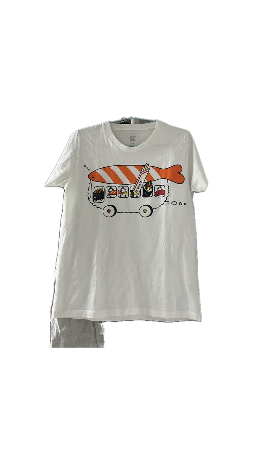 초밥 빈티지 티셔츠 sushi t-shirts 상품이미지1