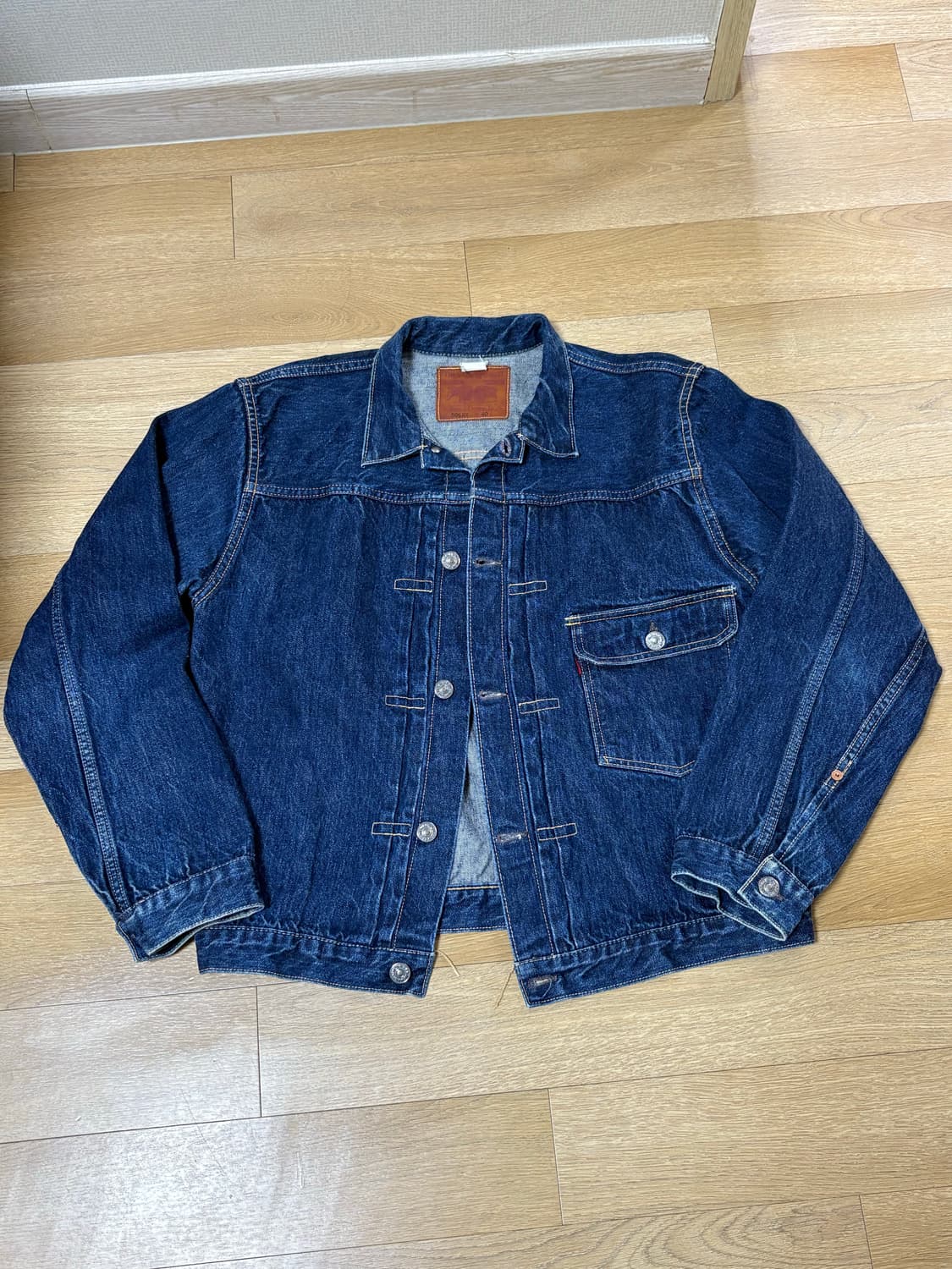 (40)프리휠러스 506xx 셀비지 1세대 데님자켓 풀카운트 웨어하우스 상품이미지1