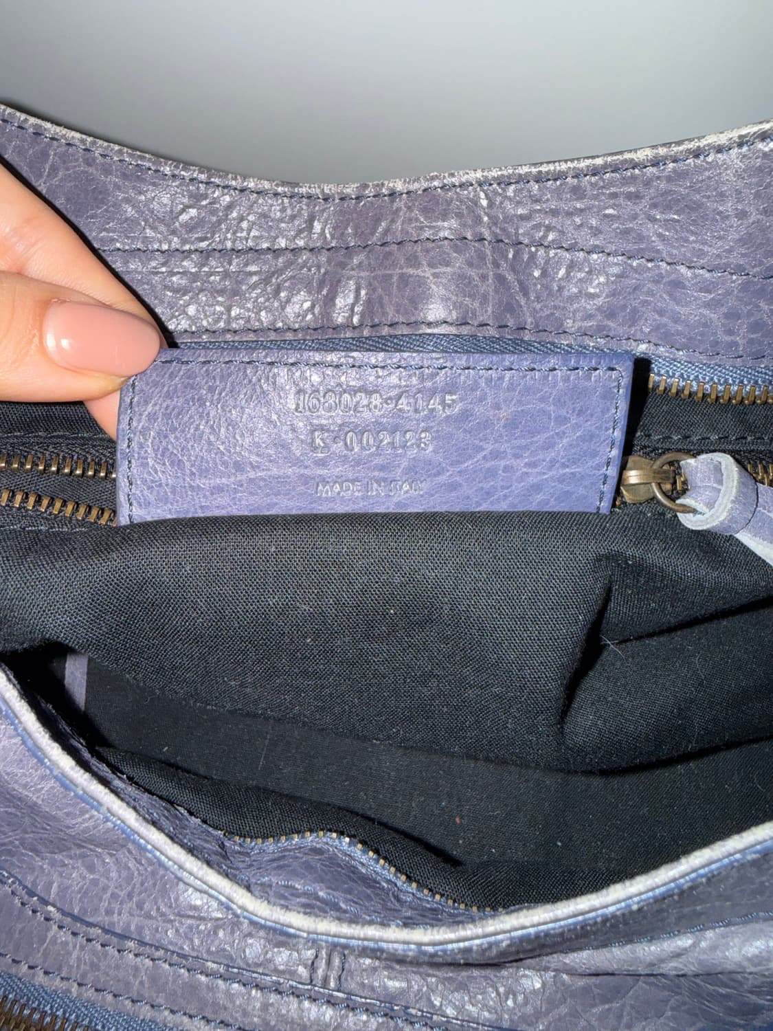 발렌시아가 모터백 연보라 상품이미지3