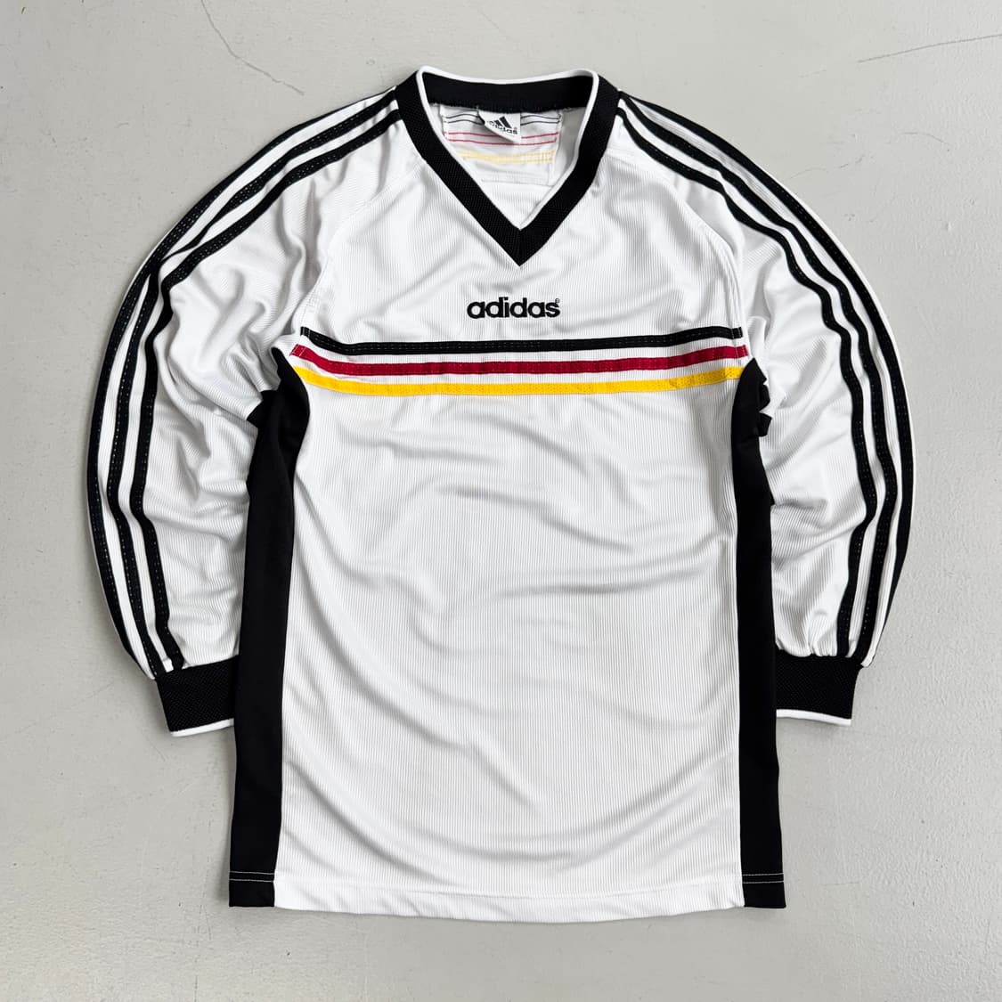 아디다스 90s 독일 삼선 올드스쿨 롱슬리브 유니폼 져지 상품이미지2
