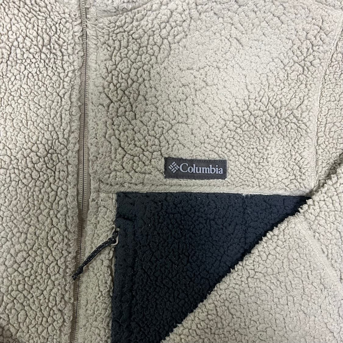 콜롬비아 후리스 베이지 남(XL) 상품이미지3