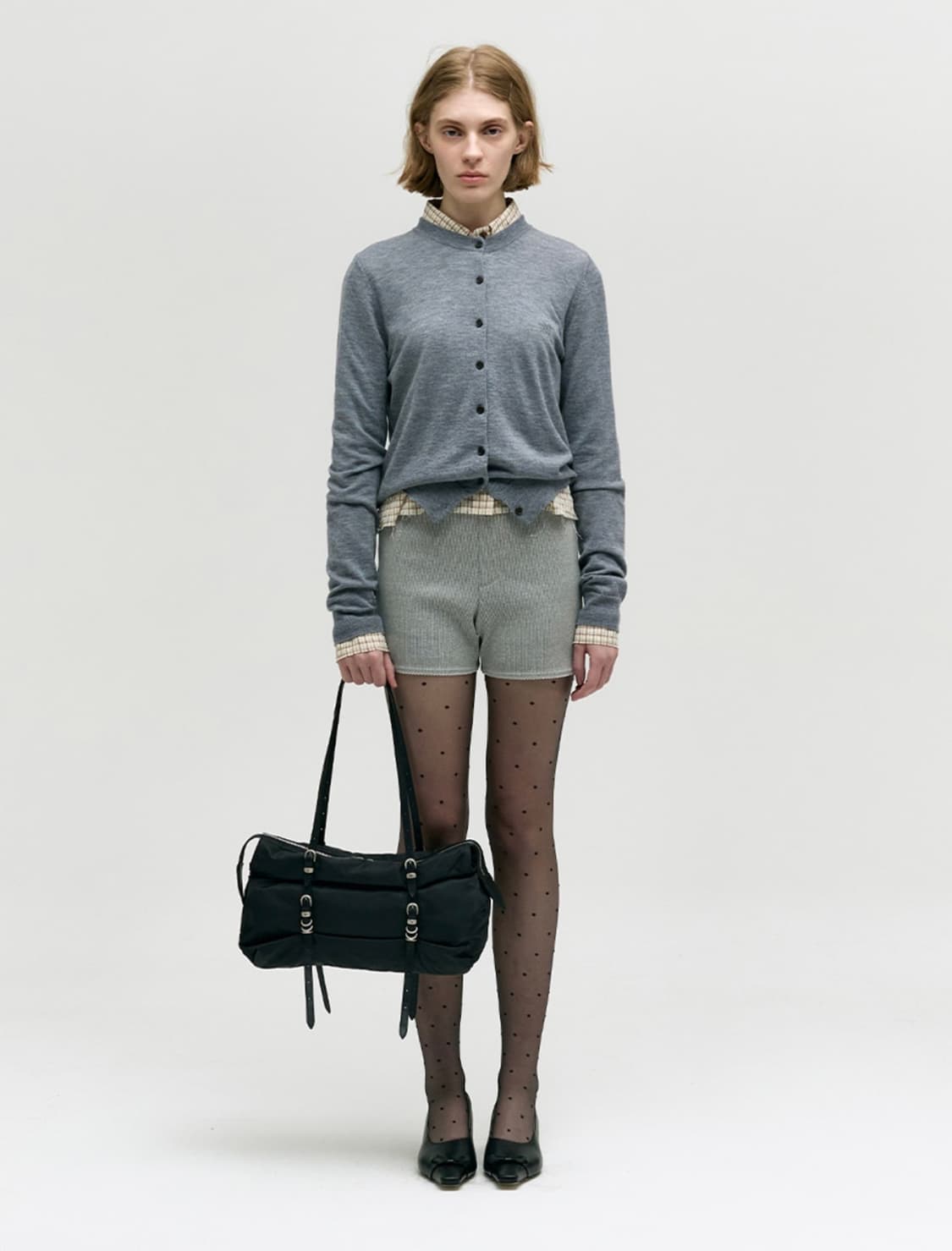 마지셔우드) 나일론 벨트 스트랩 백 상품이미지5