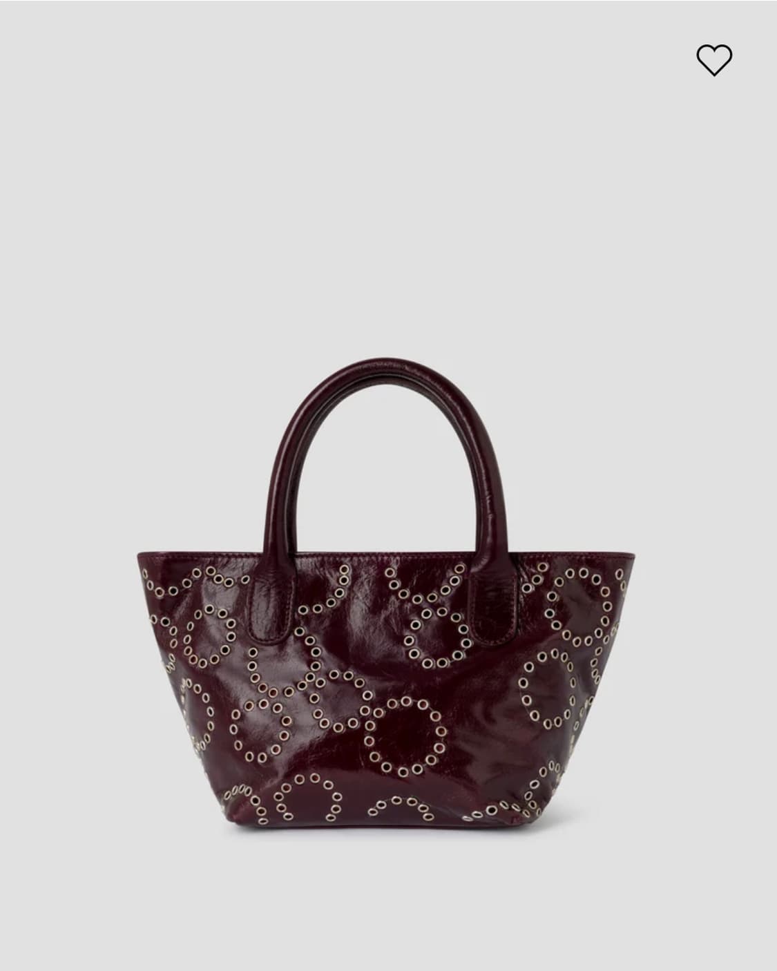 기마구아스 미니 카파조 백 버건디 상품이미지1