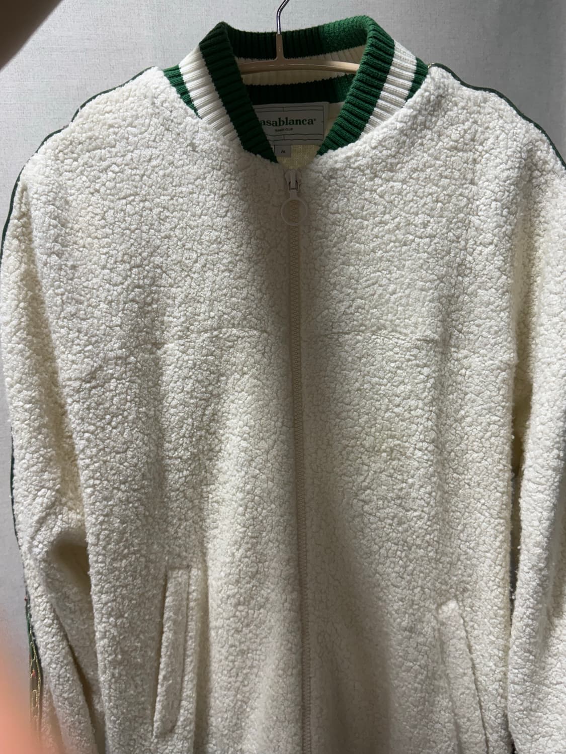 jacquard-trimmed terry jacket M사이즈 상품이미지9