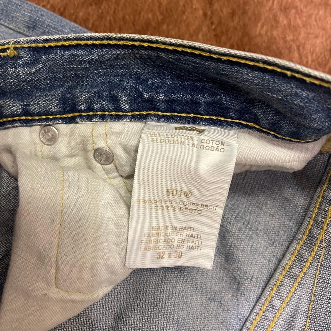 리바이스 501 빈티지 데님 상품이미지2