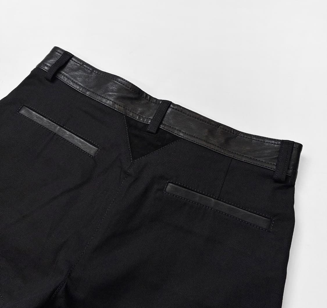 바네사브루노 가죽 배색 쇼츠 상품이미지5