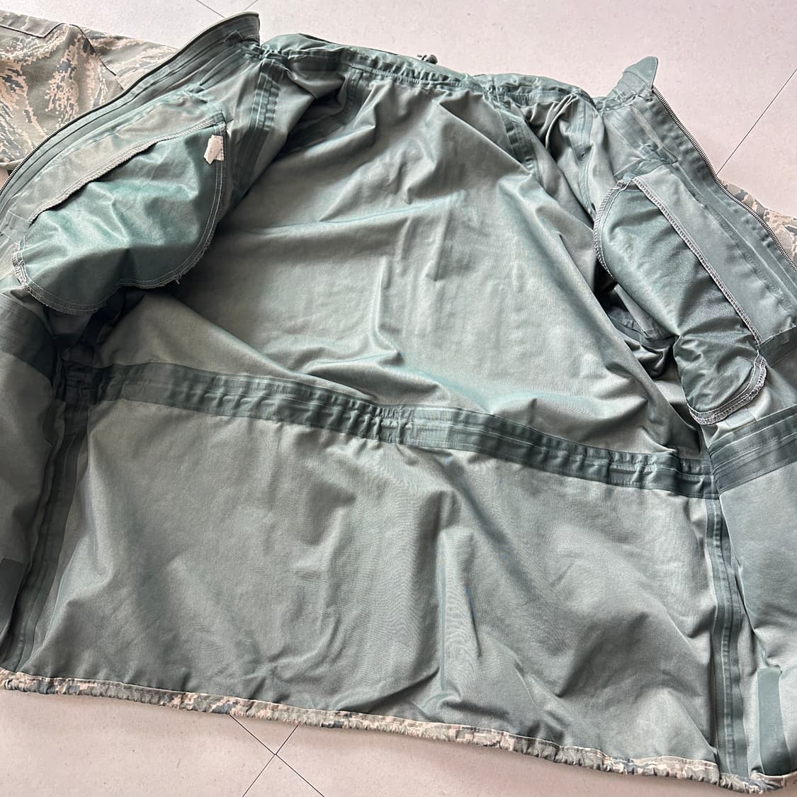 USAF 오리지널 미공군 APECS 고어텍스 파카 ABU 타이거카모 상품이미지9