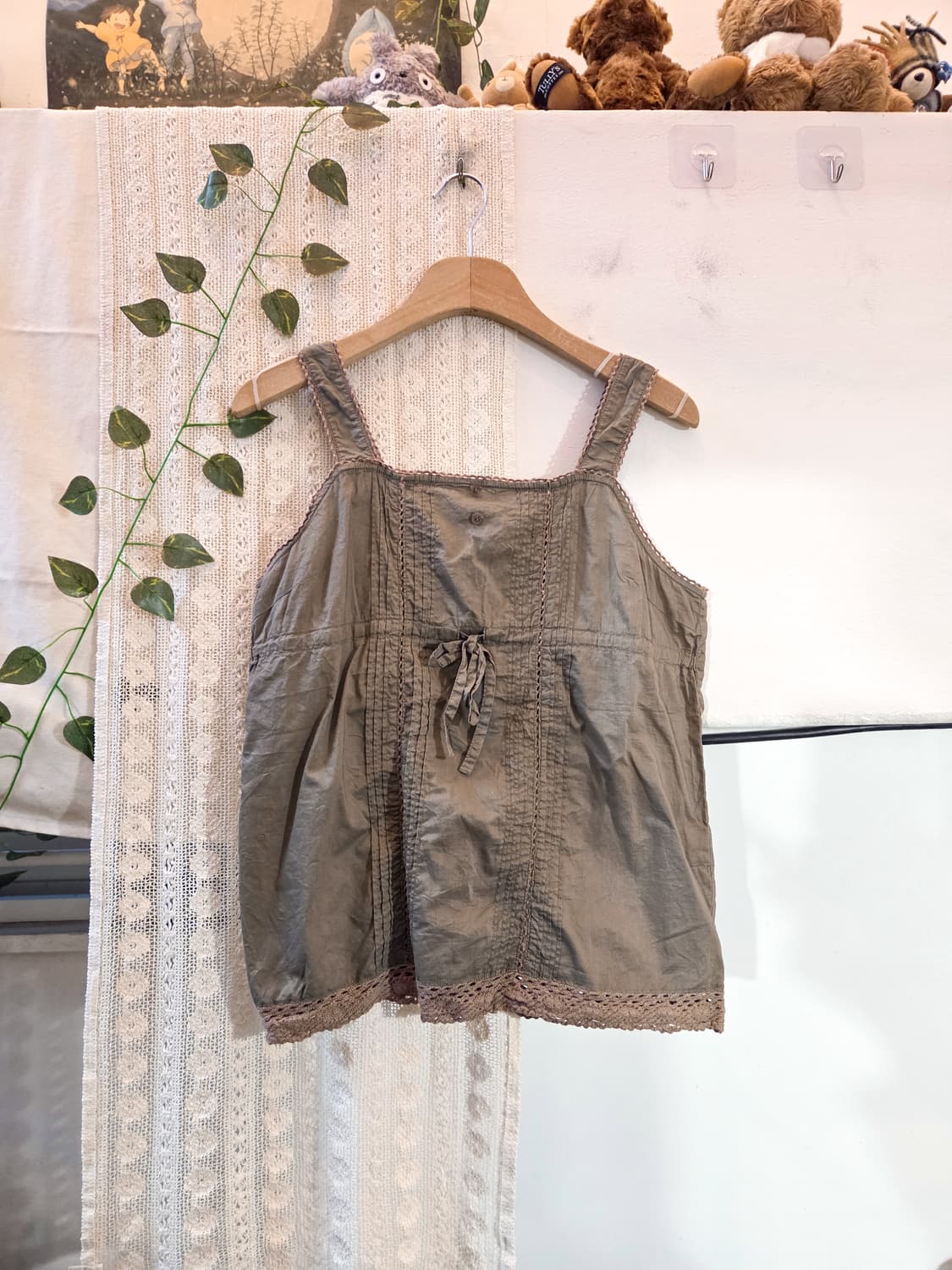 모리 뮤트 브라운 뷔스티에 상품이미지1