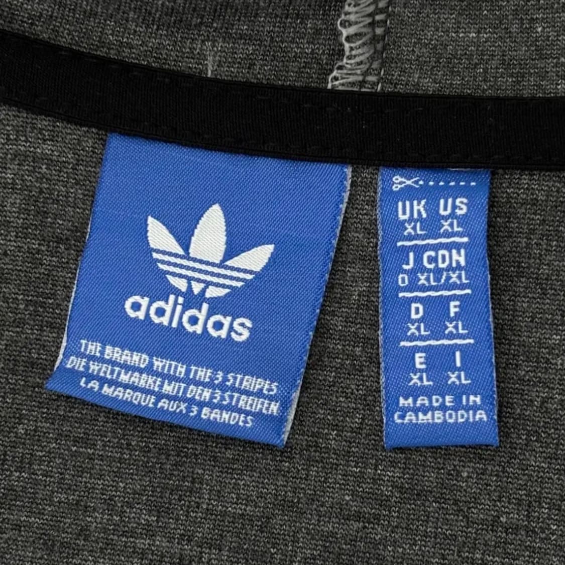 아디다스 빅로고 후드집업 상품이미지3