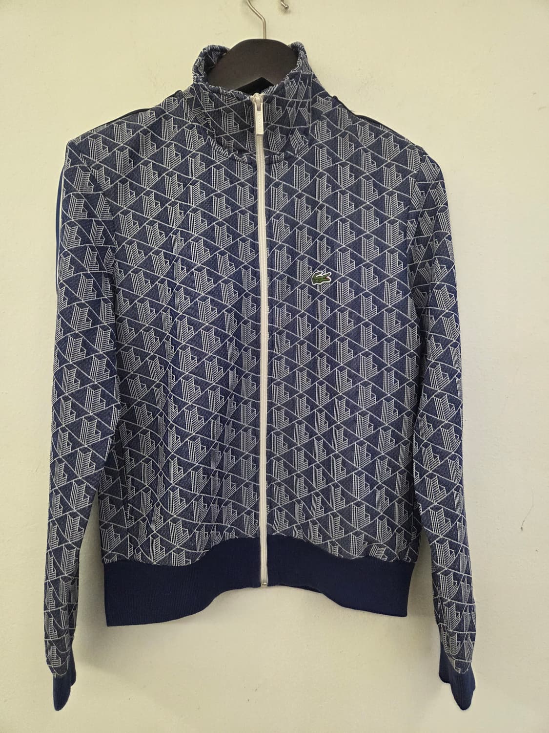 라코스테 모노그램 트랙탑 집업 FR3/US S 상품이미지1