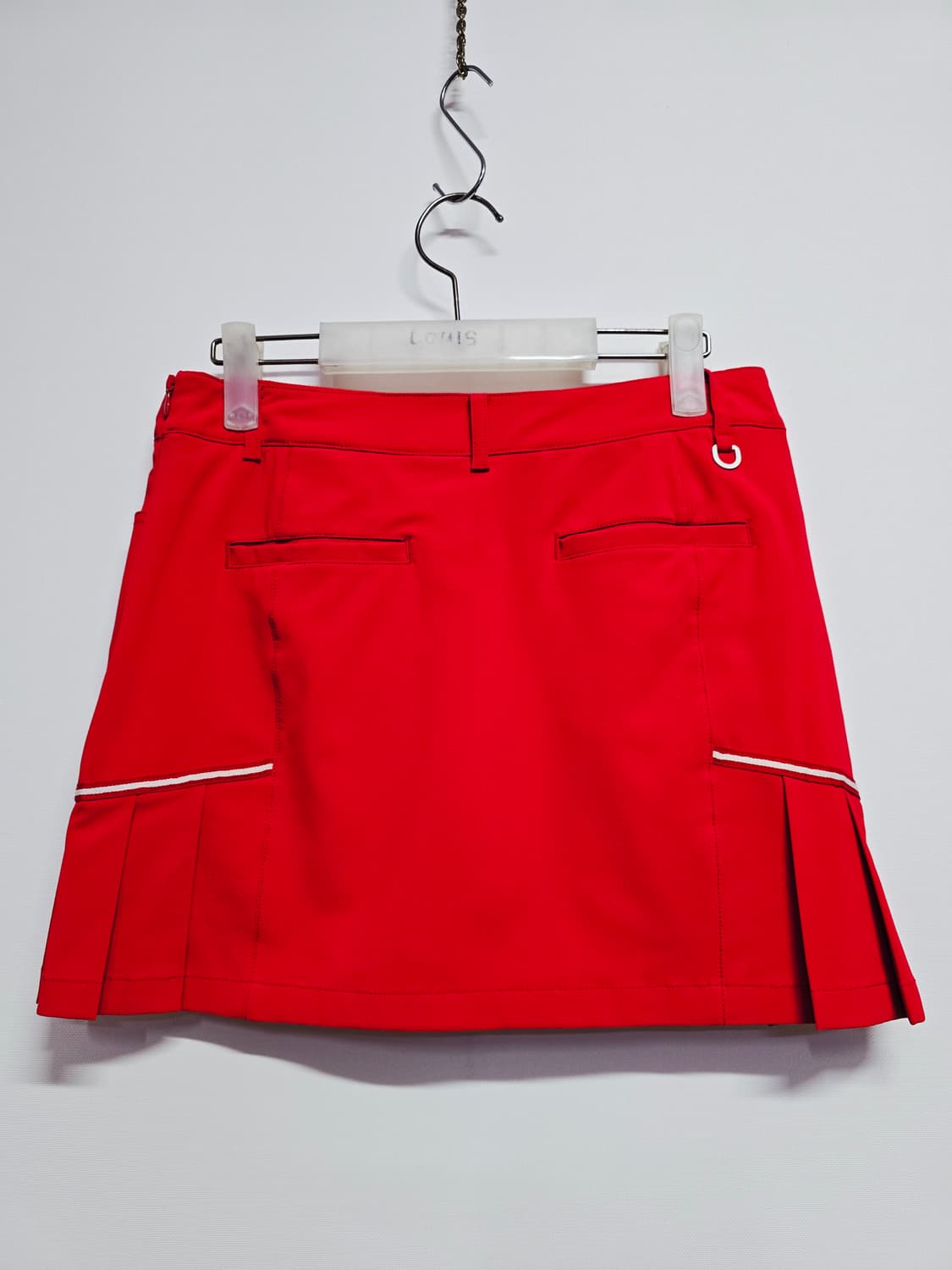 PING 핑 여성 골프 스커트 레드 상품이미지4