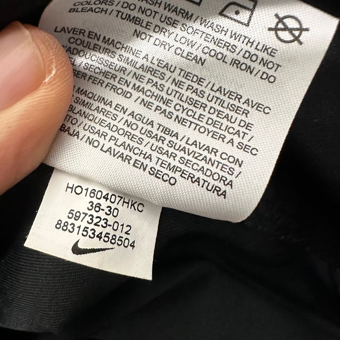 NIKE GOLF 나이키 남성 골프웨어 여름 바지 블랙 36인치 상품이미지10