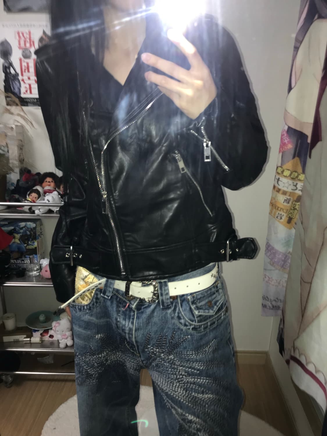 자라 라이더 레더자켓 상품이미지4