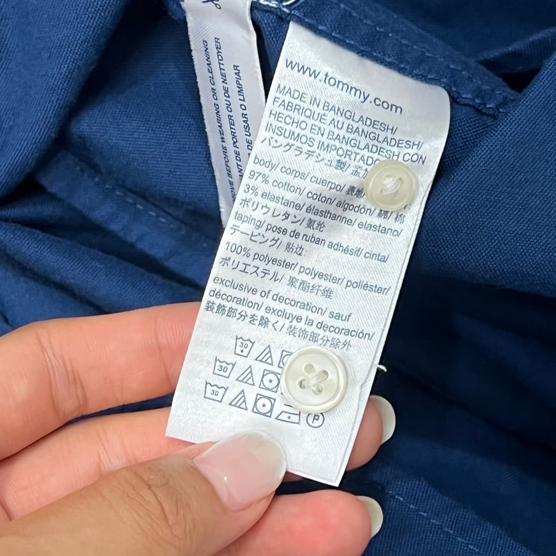 [95-100] 타미힐피거 셔츠 상품이미지4