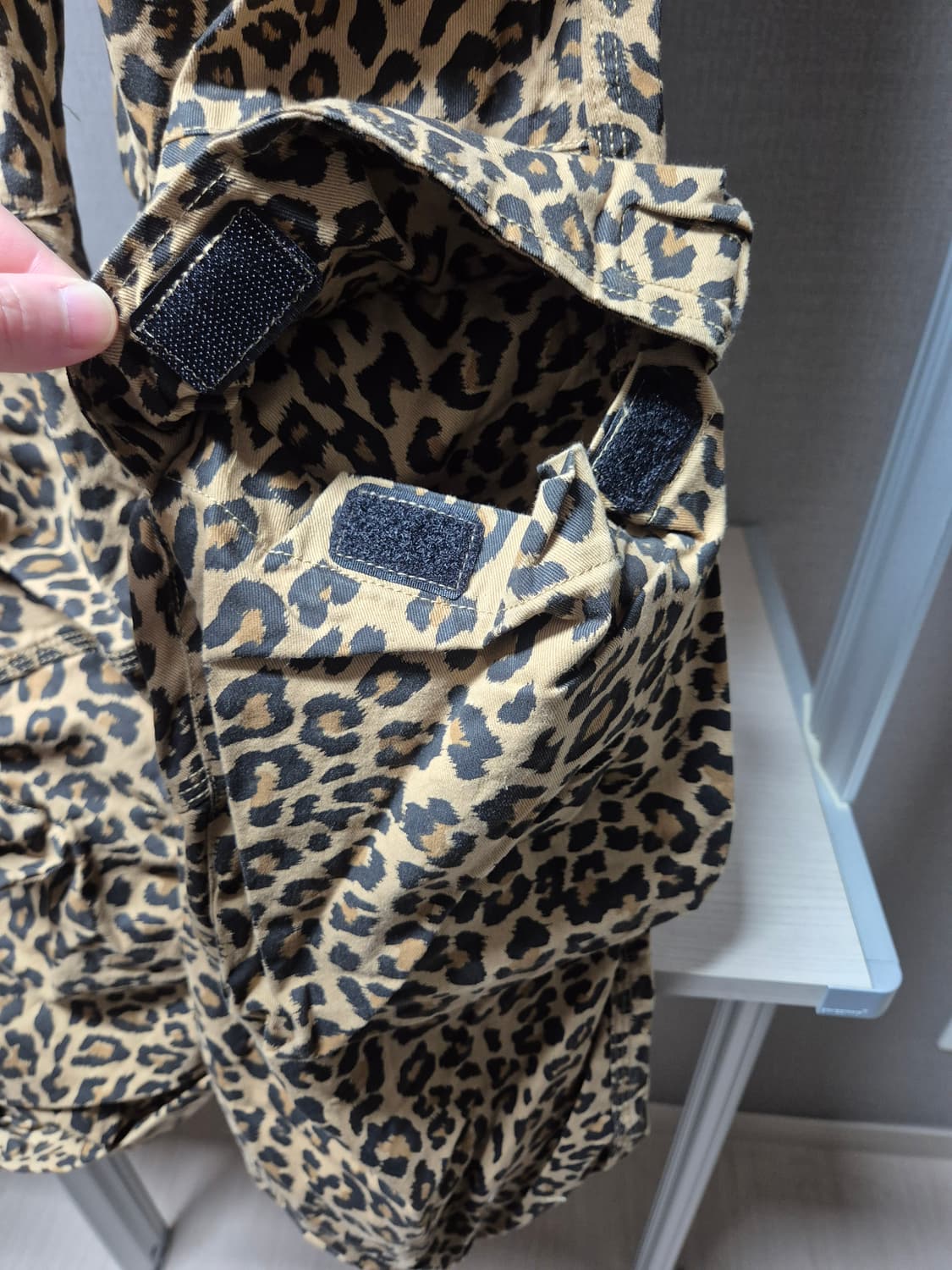 에즈이프캘리 레오파드 카고 바지 as if calie 상품이미지6