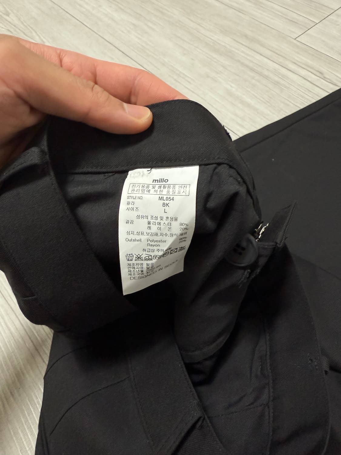 [L] 밀로아카이브 미니멀리스트 버뮤다 하프팬츠 상품이미지3