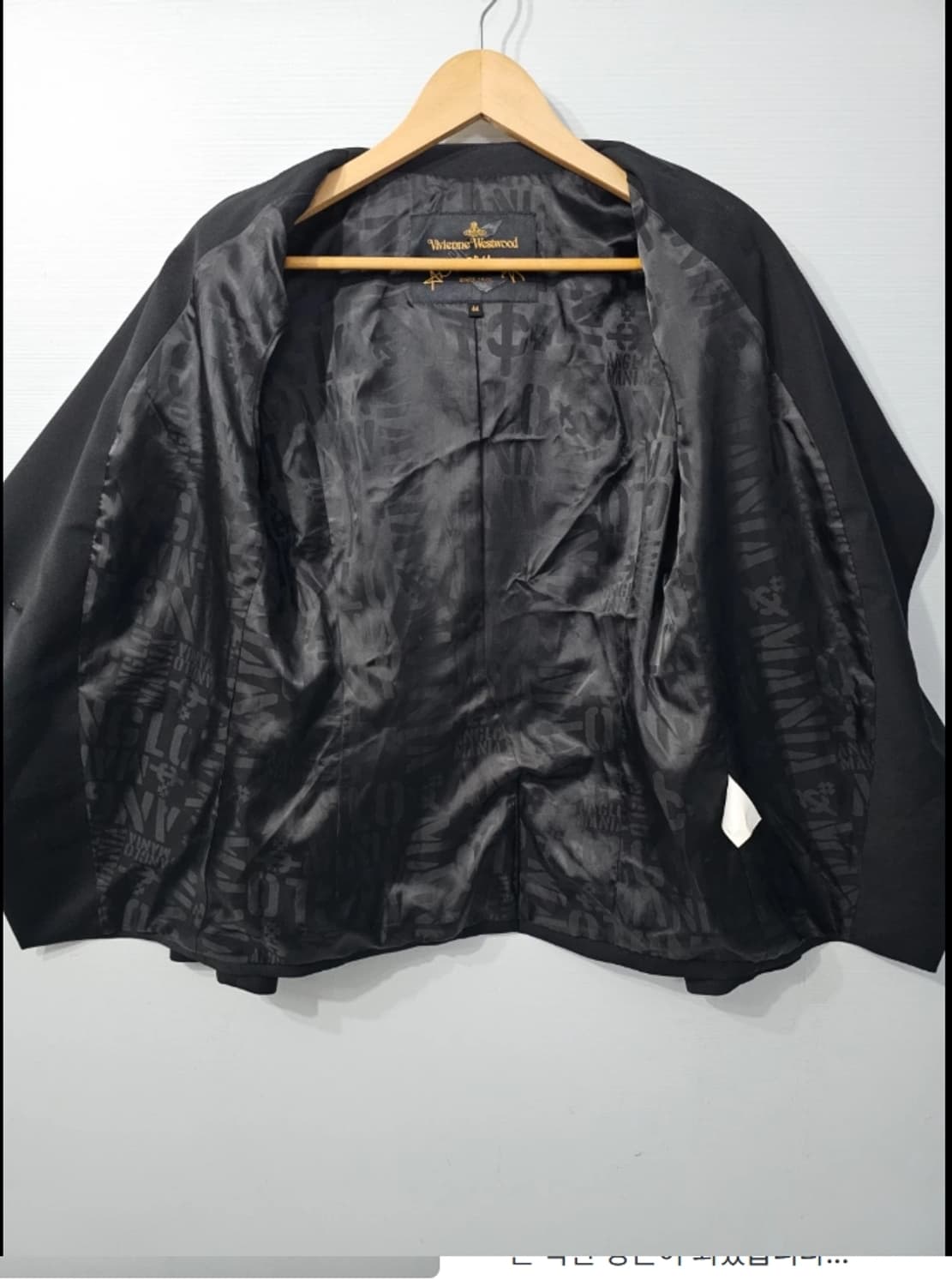 비비안웨스트우드 Vivienne Westwood 블랙 자켓 ~66 상품이미지6