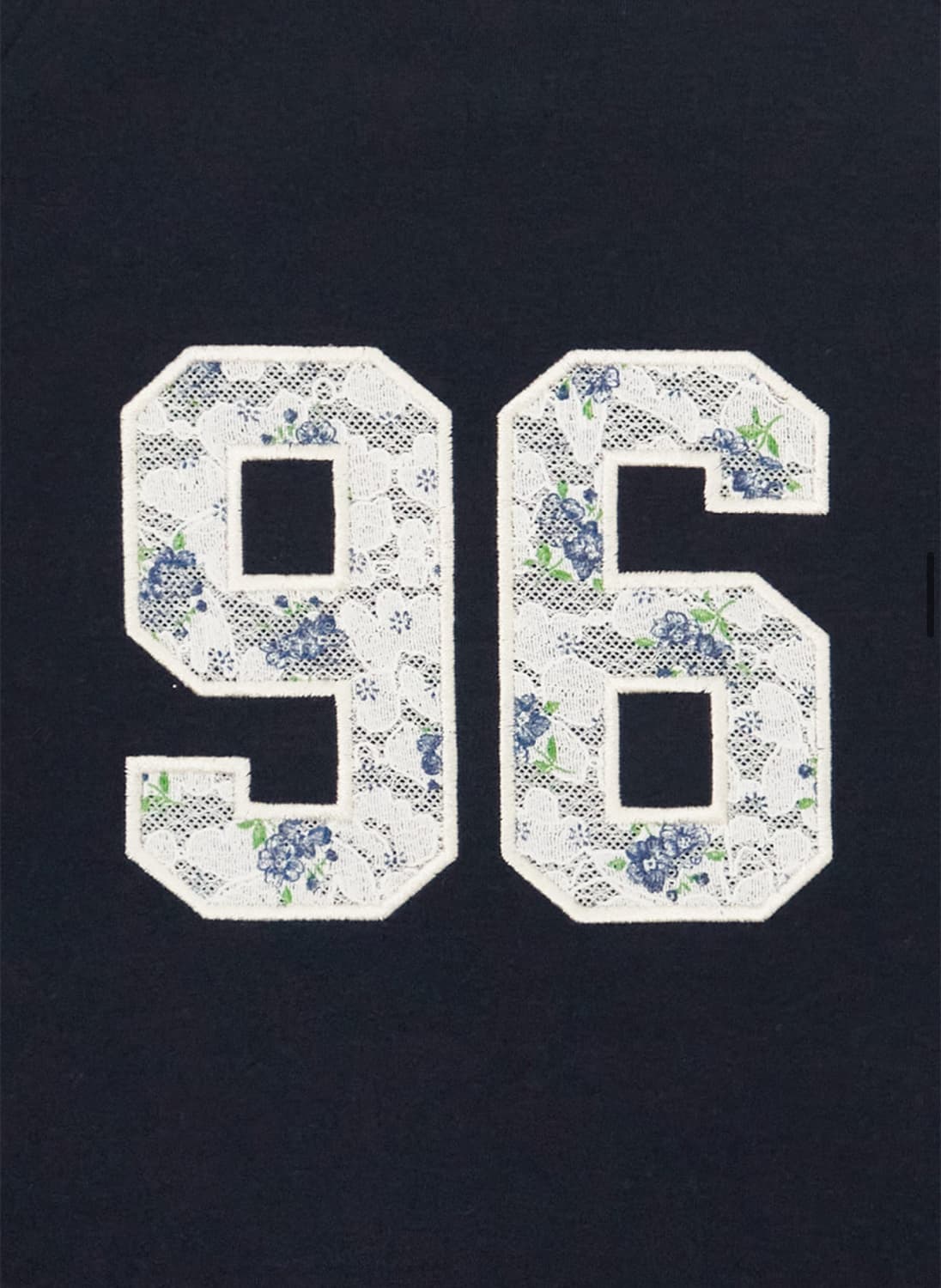 락케이크 Sports 96 Lace Crop Top - Navy 상품이미지4