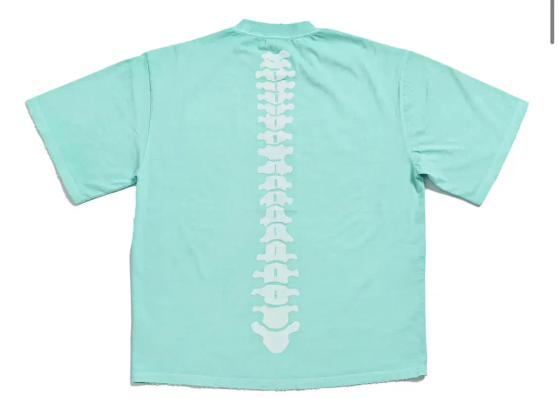스키즘 인듀싱 RIB CAGE bones 뼈 반팔 티셔츠  상품이미지2