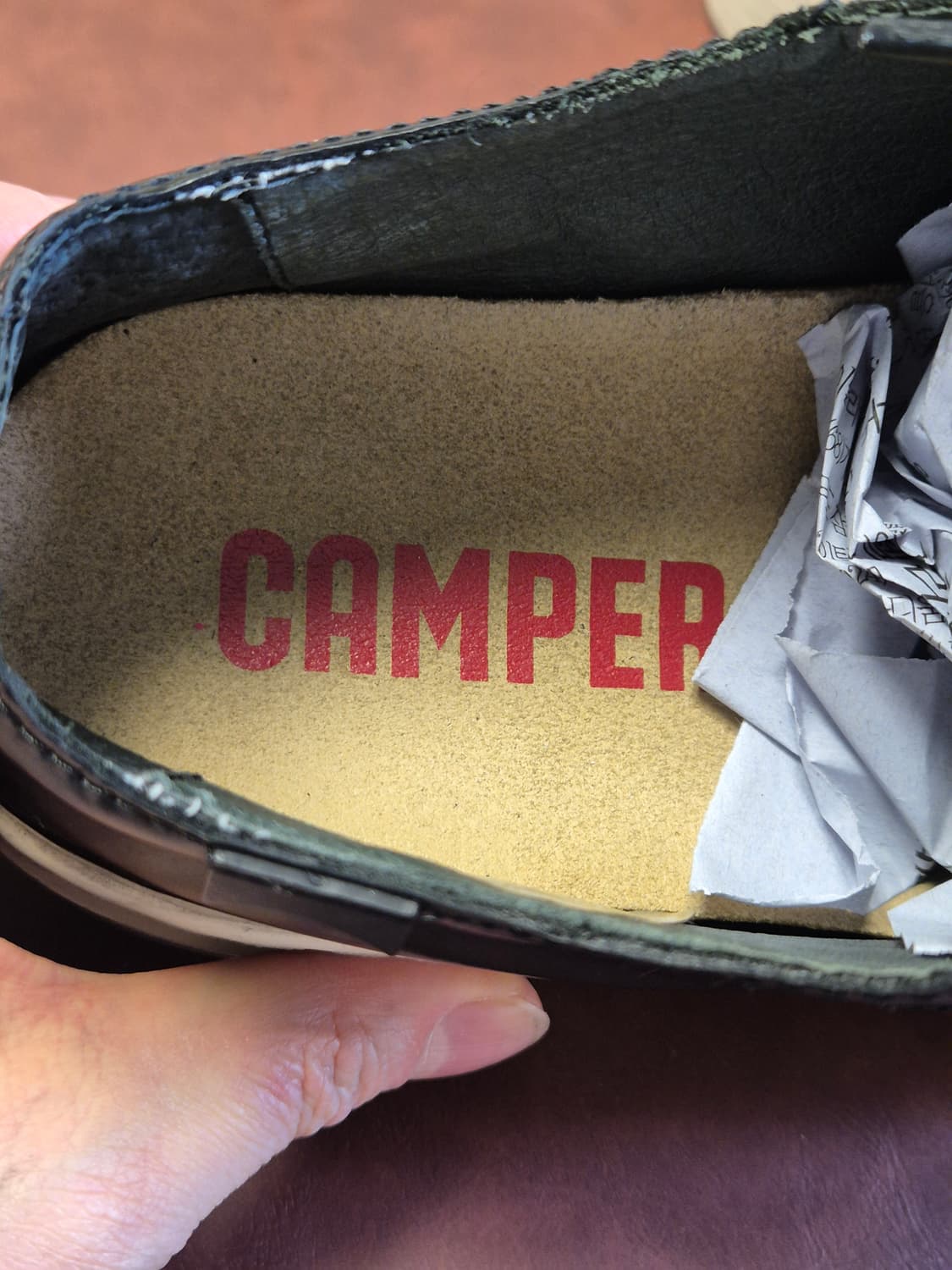 실착용3회 260-265 (41) 캠퍼 남자구두  상품이미지9