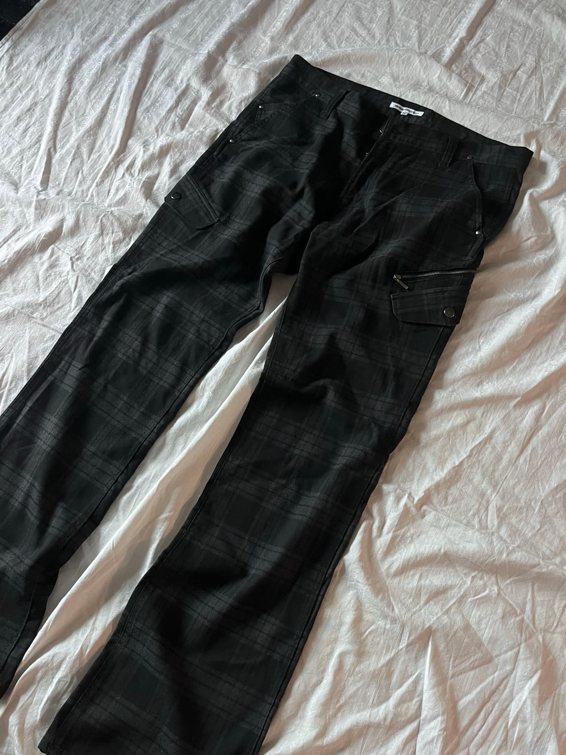 Semantic Design Archive Plaid Cargo Pant 상품이미지2