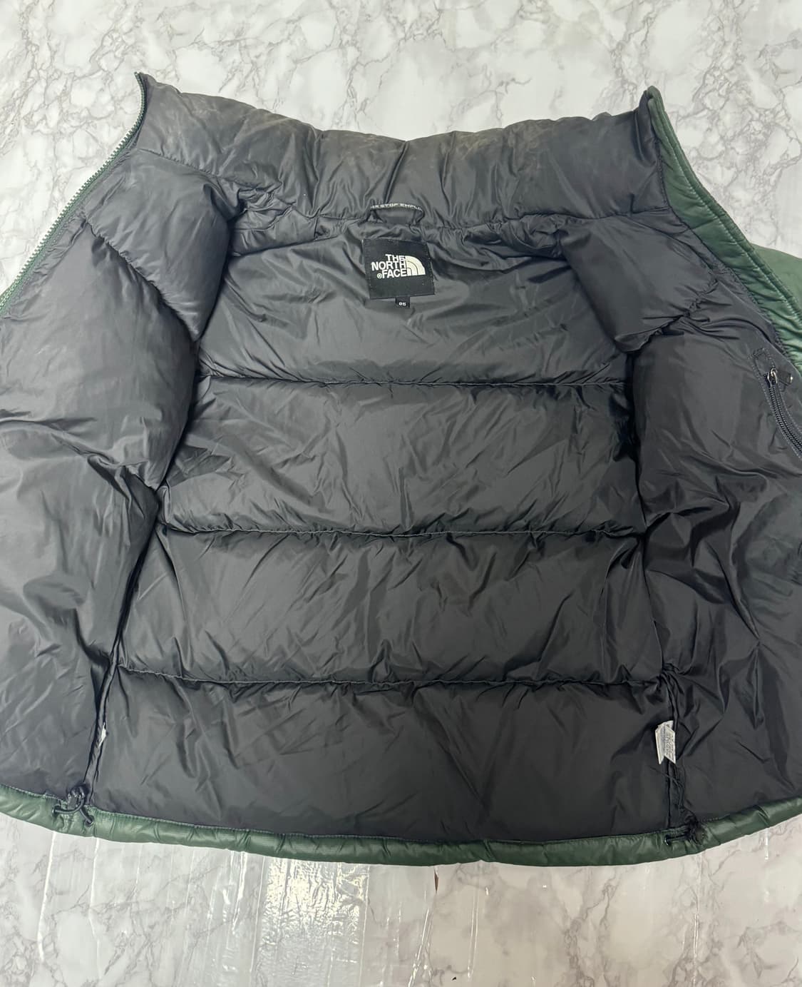 노스페이스 700 눕시 딥그린 패딩 자켓 상품이미지5
