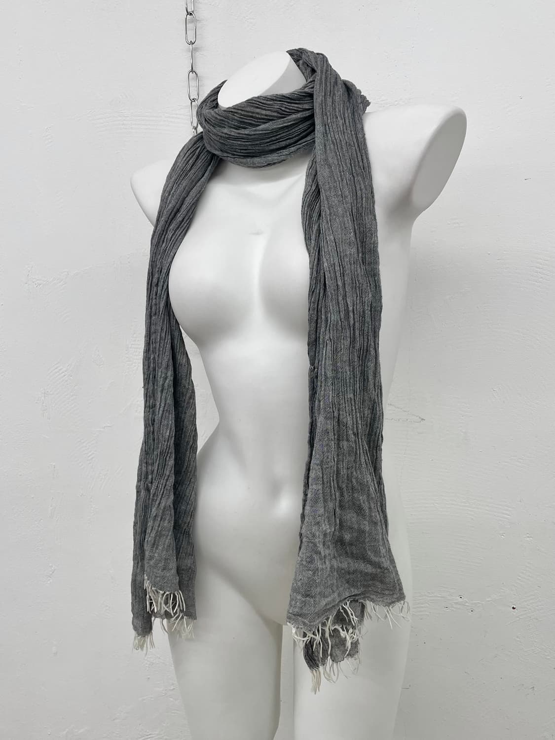 그런지 코튼 머플러  상품이미지1