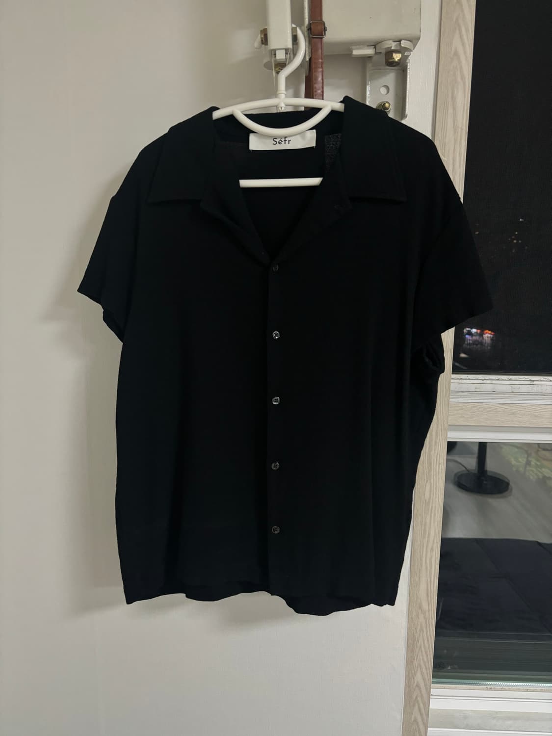 Sefr Mael Shirts - Black 상품이미지5